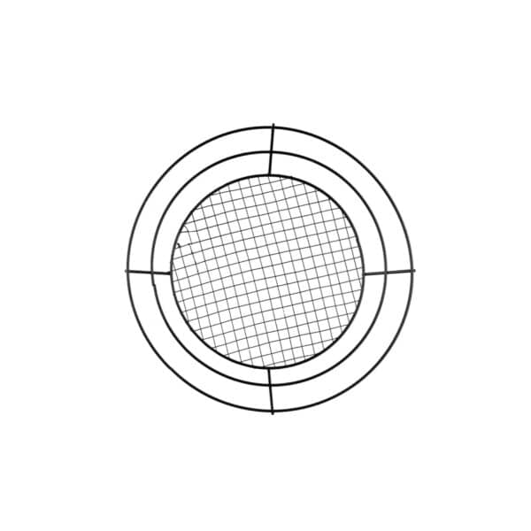Black Mesh Wire Wreath Frame MD108302