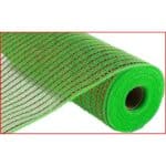 Lime Red Christmas Deco Mesh RY850070