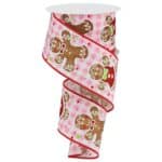 Pink Gingerbread Ribbon RGB136022