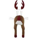 Plaid Deer Butt Wreath Attachment Kit MD056124