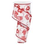 Red Christmas Mittens Ribbon RGE196427