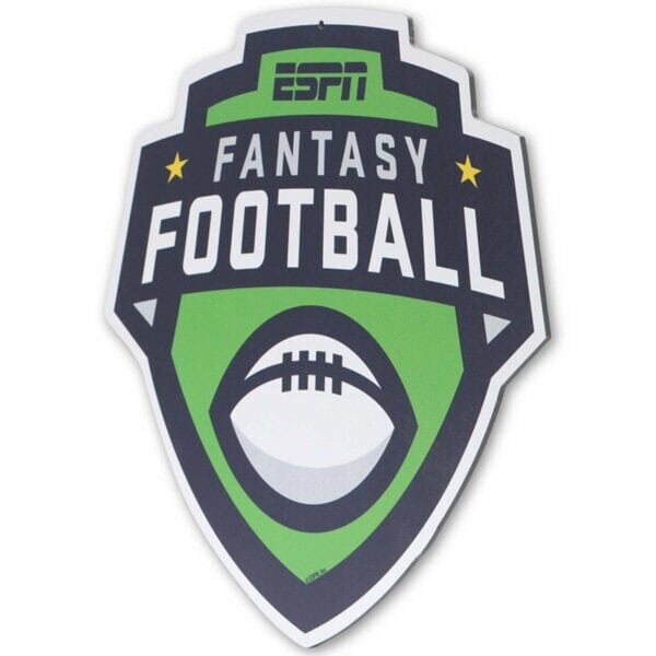 Metal Fantasy Football Sign