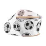 Glitter Soccer Ribbon