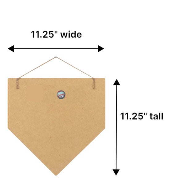 Home Plate Sign Measurements