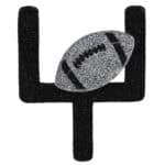 Football Wreath Attachment
