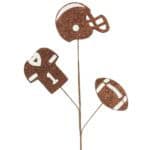 Brown and White Football Pick