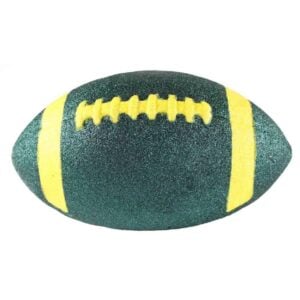 Half Yellow Green Football - 11 inches