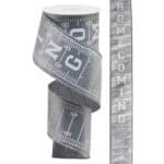 Silver Homecoming Football Ribbon