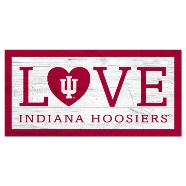 Indiana Hoosiers Sign - Love