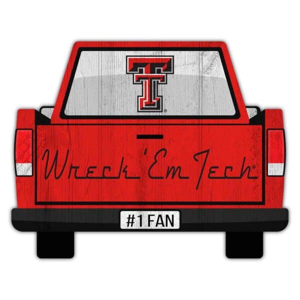 Texas Tech Sign - Tailgate