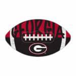 Georgia Bulldogs Sign - Color Football
