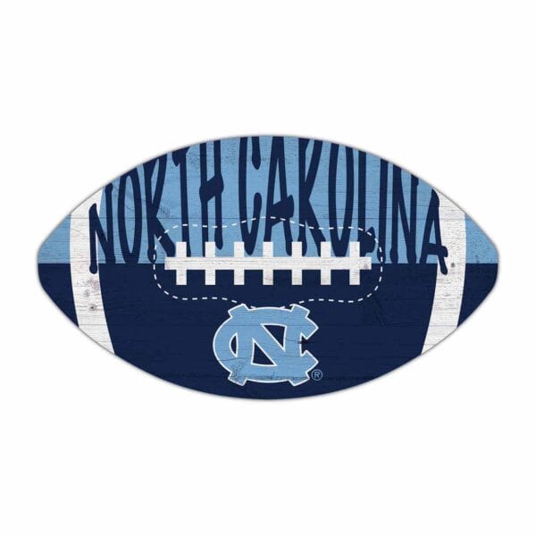 North Carolina Sign - Color Football