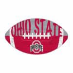Ohio State Sign - Color Football