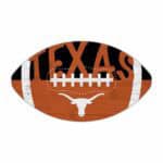 Texas Longhorns Color Football Sign