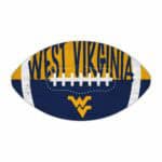 West Virginia Sign - Color Football