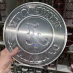 LSU Round Metal Sign