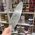 LSU Round Metal Sign