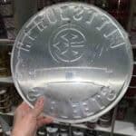 Cleveland Browns Round Metal Sign