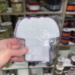 Crimson White Flat Football Jersey
  Ornament
