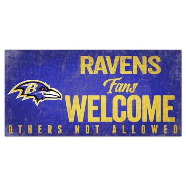 Baltimore Ravens Sign - Fans Welcome