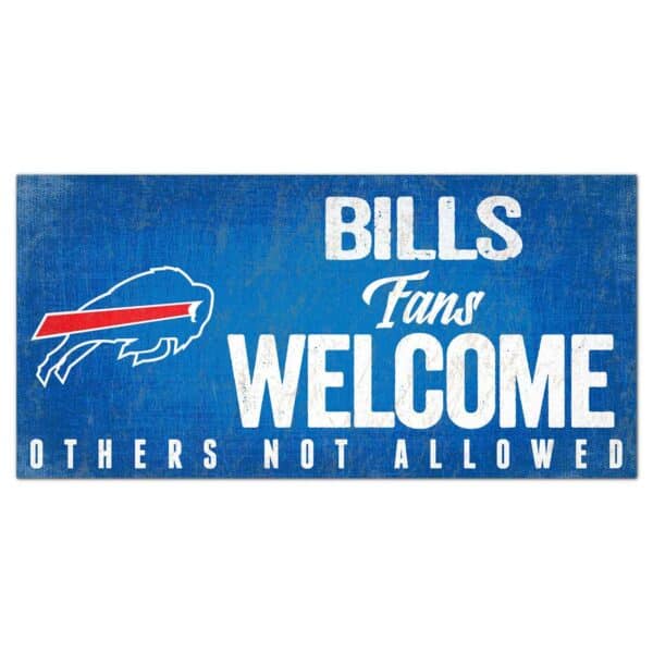 Buffalo Bills Sign - Fans Welcome
