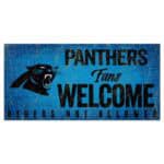 Carolina Panthers Sign - Fans Welcome