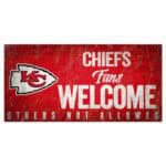 Chiefs Sign - Fans Welcome