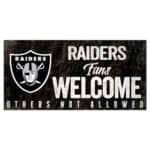 Las Vegas Raiders Sign - Fans Welcome