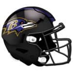 Baltimore Ravens Sign - Helmet