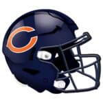 Chicago Bears Sign - Helmet