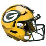 Green Bay Packers Sign - Helmet