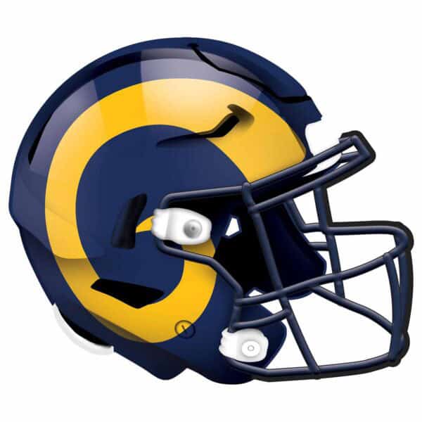 Los Angeles Rams Helmet Sign