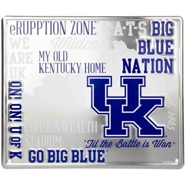 Kentucky Wildcats Square Sign