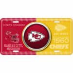 Kansas City Chiefs License Plate