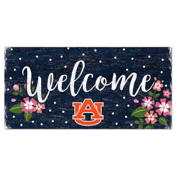 Auburn Tigers Flowers Sign