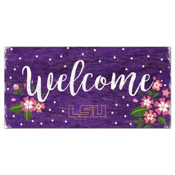LSU Flowers Sign