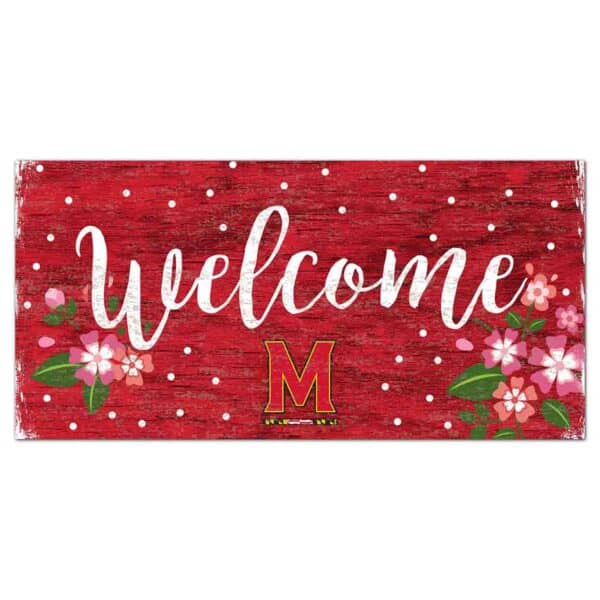 Maryland Terapins Flowers Sign