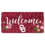 Oklahoma Sooners Flowers Sign