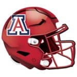 Arizona Wildcats Football Helmet Sign