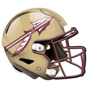 Florida State Football Helmet Sign