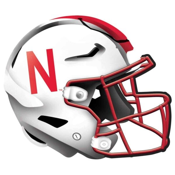 Nebraska Football Helmet Sign