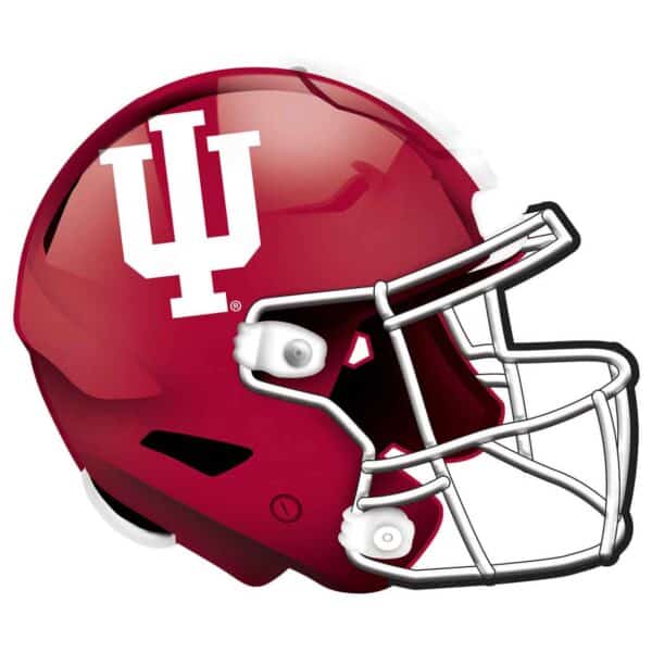 Indiana Hoosiers Football Helmet Sign