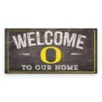 Oregon Ducks Welcome Sign