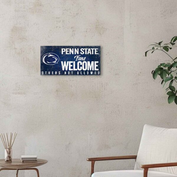 Penn State Fans Welcome Sign