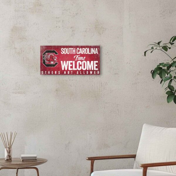 Gamecocks Fans Welcome Sign