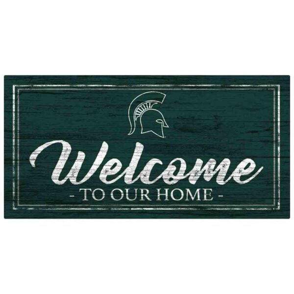MIchigan State Home Sign