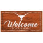 Texas Longhorn Home Sign