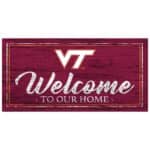 Virginia Tech Home Sign