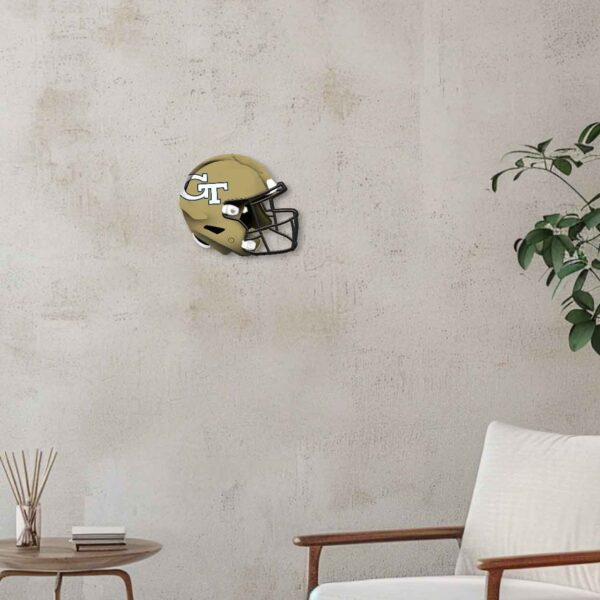 Georgia Tech Football Helmet Sign