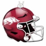 Arkansas Razorback Flat Helmet Ornament
